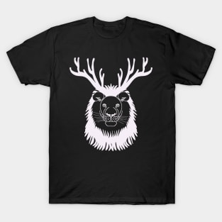 LION WITH ANTLERS T-Shirt